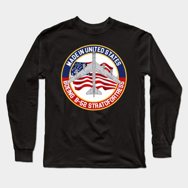 B-52 Stratofortress Long Sleeve T-Shirt by MBK